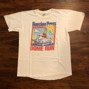 Vintage Houston running shirt